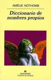 Diccionario de nombres propios de Amélie Nothomb