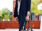 CASUAL NAVY:Shirt/camiseta: Pull&amp;Bear, Blazer/Amer...