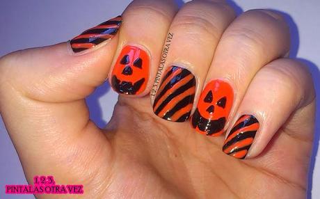 Manis de Halloween. Calabazas