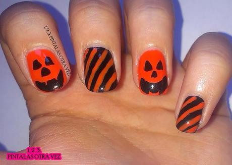 Manis de Halloween. Calabazas
