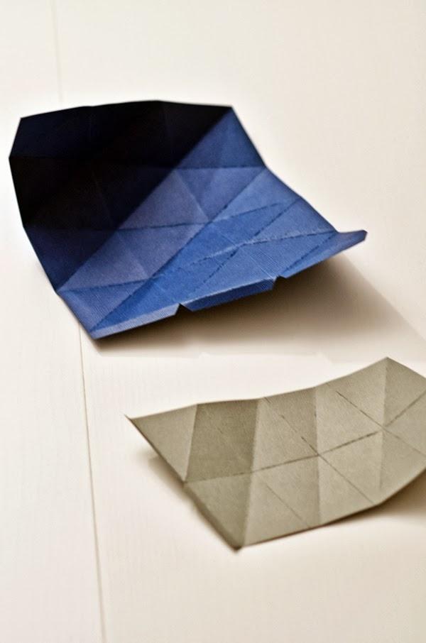 DIY Cómo hacer un jarrón geométrico con cartiluna