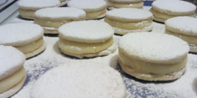 receta alfajores de jengibre y limon