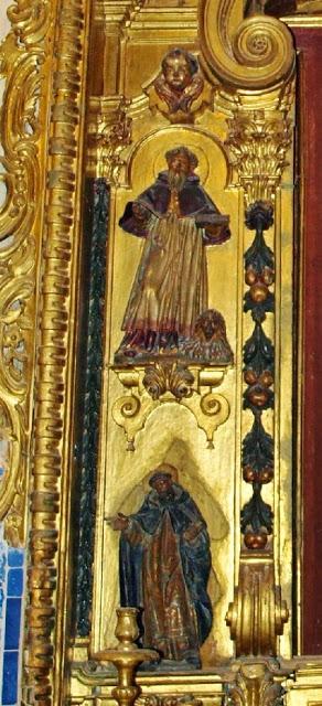 Iglesia de Santa María la Blanca (9): Retablo del Sagrado Corazón de Jesús.