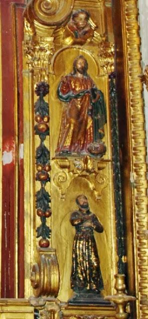 Iglesia de Santa María la Blanca (9): Retablo del Sagrado Corazón de Jesús.