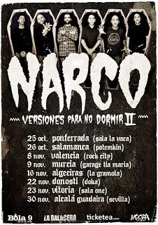 Narco versionan a Pixies y anuncian más conciertos