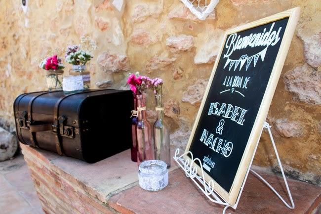 Boda sister: el rincón de bienvenida