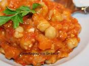 Garbanzos tomate