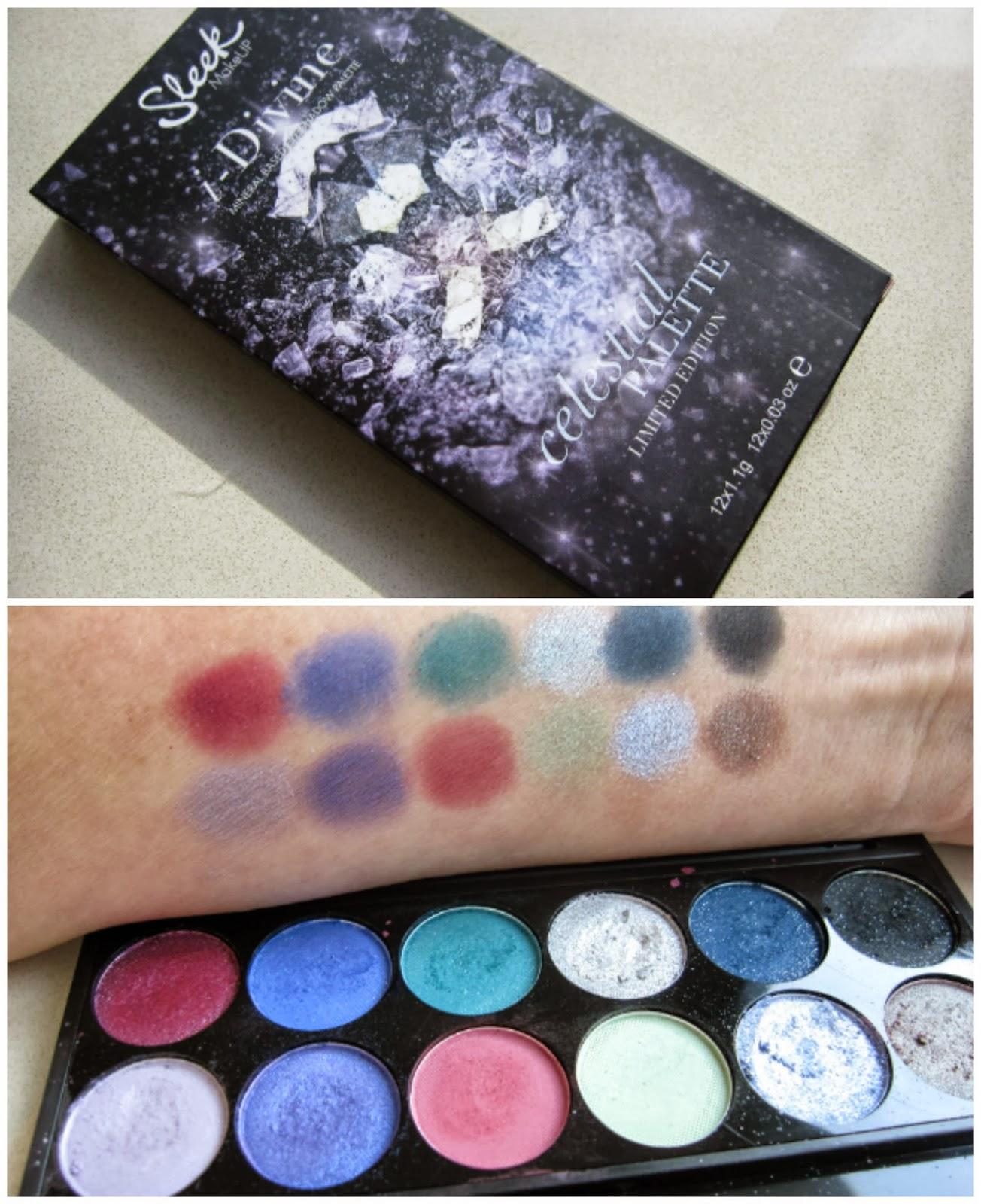 próxima paleta Sleek,CELESTIAL PALETTE + review