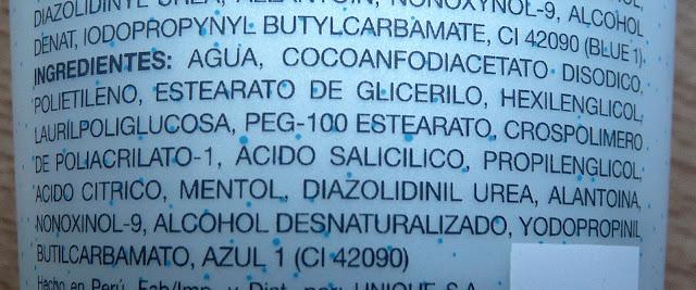 Exfoliante efecto frescor y mascarilla de caolín libre de parabenos de Yanbal