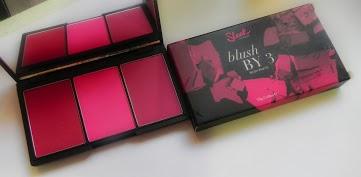 Sleek: Blush by 3 y Original Palette (Swatches e información).