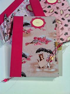 Diarios con candado y bolígrafo a juego