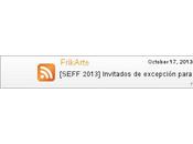[SEFF 2013] Invitados excepción para festival