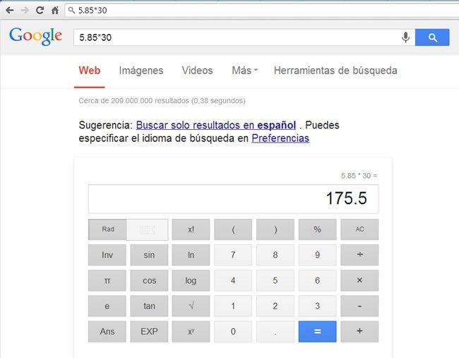 google-calculadora