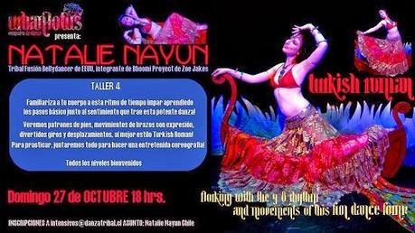 CONCURSO: Gana un cupo para todos los talleres de la bailarina Natalie Nayun en Chile