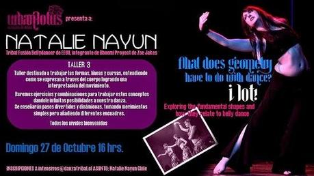 CONCURSO: Gana un cupo para todos los talleres de la bailarina Natalie Nayun en Chile