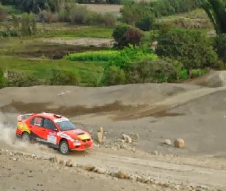 HUAURA ESCENARIO DE LA QUINTA Y ÚLTIMA FECHA DEL CAMPEONATO DE RALLY AUTOMÓVIL CLUB PERUANO...