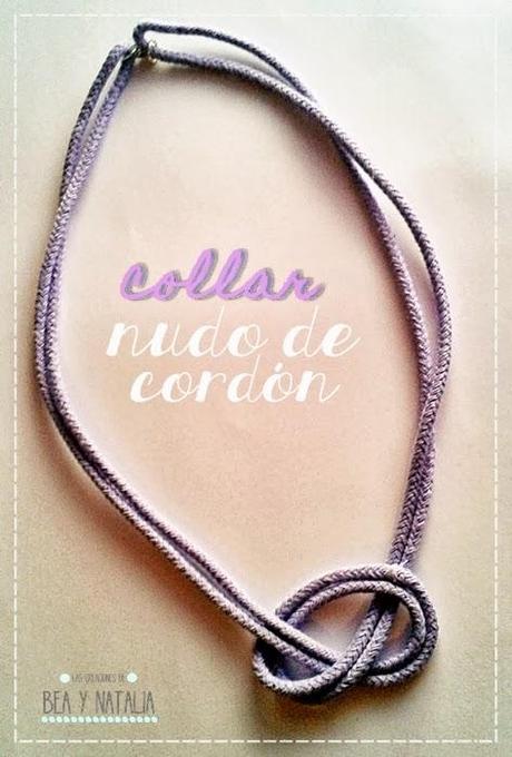 DIY Collar de cordón