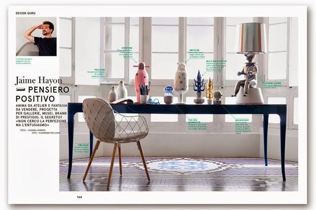 Living: Una nueva revista italiana de decoración