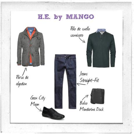 Outfit para hombre H.E. by MANGO Outfit para hombre H.E. by MANGO