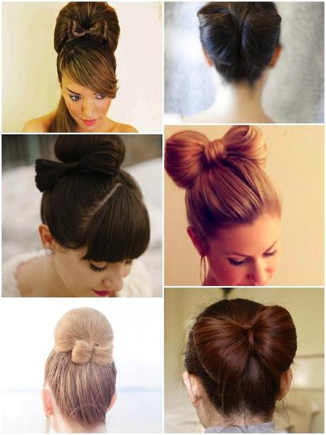 Bow bun for brides