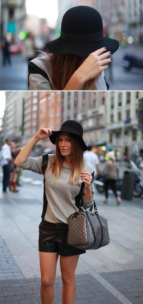 street style barbara crespo gran via madrid c&a opening outfit fashion blogger