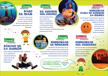 teatro infantil modoo Planes con niños en Oviedo del 18 al 25 de octubre