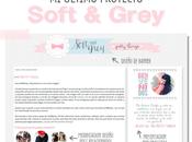Diseño blogs Soft Grey Blog design: