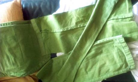 Camales del pantalón a reciclar Viaja con una serpiente DIY