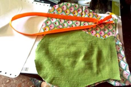 Partes de tela de la cabeza de serpiente Viaja con una serpiente DIY