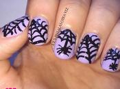 Manis Halloween. Arañas