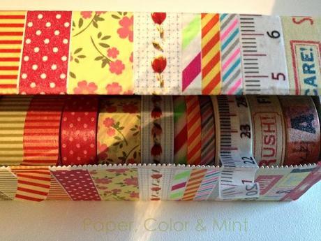 DIY - Washi storage o cómo guardar nuestros washi tapes