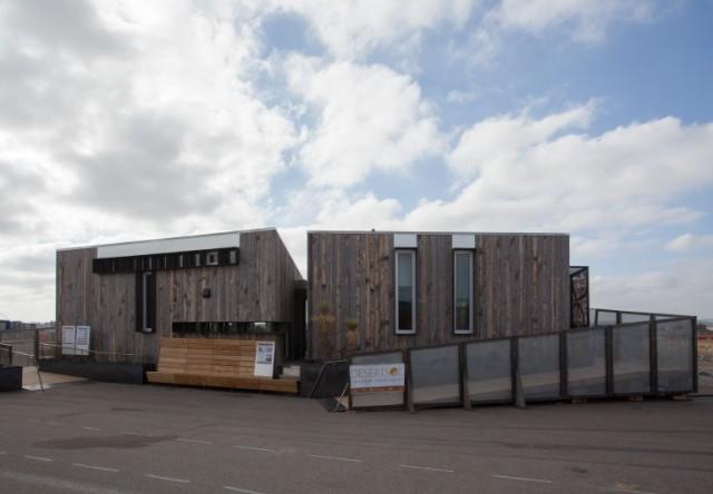 Solar Decathlon 2013: exterior Casa DesertSol