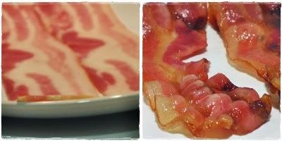 Tosta de Polenta con Huevo de Mostaza, Mozarella y Bacon Crujiente.