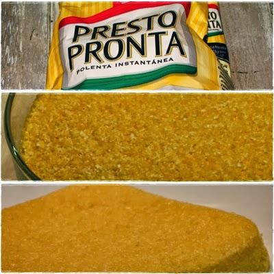 Tosta de Polenta con Huevo de Mostaza, Mozarella y Bacon Crujiente.