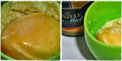 Tosta de Polenta con Huevo de Mostaza, Mozarella y Bacon Crujiente.