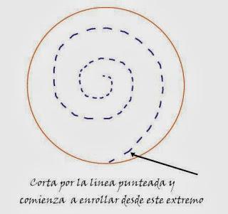 Centro de colores en fieltro