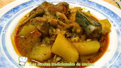 espardeña o all i pebre de carne