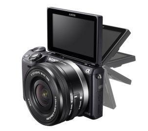 Sony NEX-5T pantalla