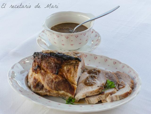 lomo de cerdo a la miel