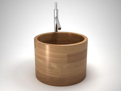 Lavabos de madera