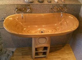 Lavabos de madera