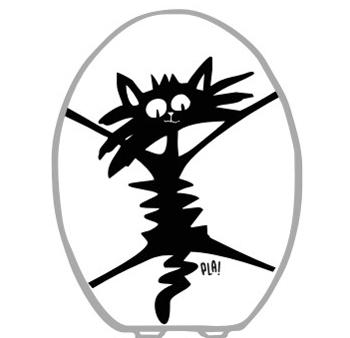 Adhesivos decorativos para  inodoros