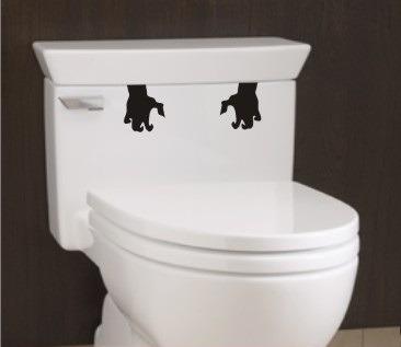 Adhesivos decorativos para  inodoros