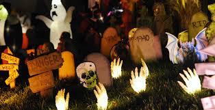 Decorar jardines para Halloween