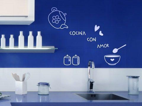 Adhesivos decorativos para cocinas