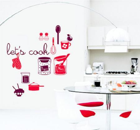 Adhesivos decorativos para cocinas