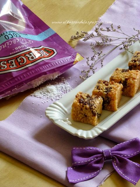 Bocaditos de Coco y Pasas