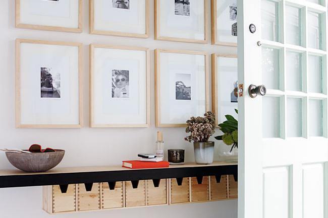 ALMACENAR CON ESTILO EN EL RECIBIDOR