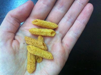 Macarrones de aperitivo