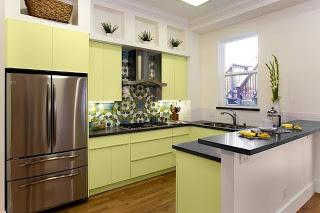 El color verde en la cocina - Paperblog